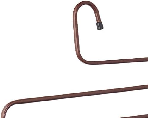 Metal clothes hanger - brown & black