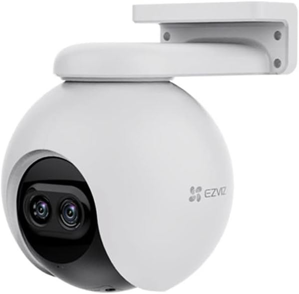EZVIZ Dual-Lens, Weatherproof Pan & Tilt Wi-Fi Camera C8PF