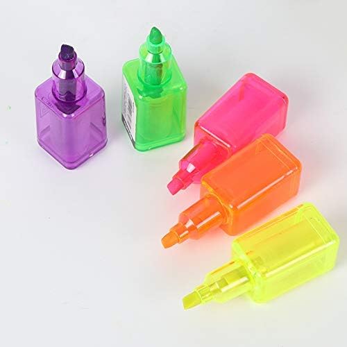 MPS My Party Suppliers Set of 2 Funky Nail-Paint/Nail Polish Shaped Marker Highlighter Pens for Return Gift, Halloween Decoration, Gift for Kids, Girls, Horror Theme, Halloween Nail Ideas