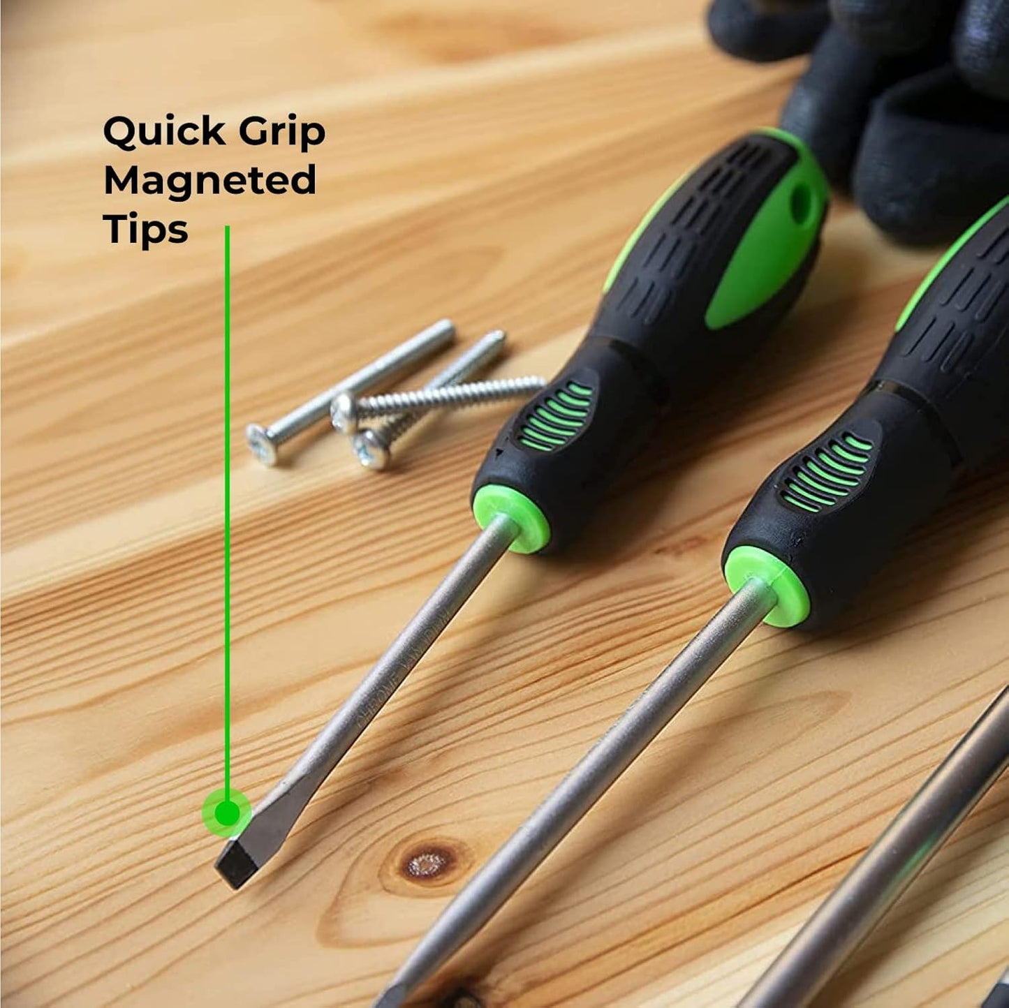 TOOLZILLA Professional Screwdriver Set 36 Piece Magnetic Screwdriver Tool Set for DIY Hand Tools. Durable Magnetic Screwdriver Set with Heavy Duty Bit Drivers, Draper Screwdrivers Set