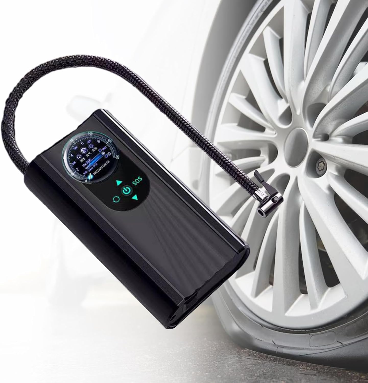 Portable Air for Tire Inflation and Auto Use, Car