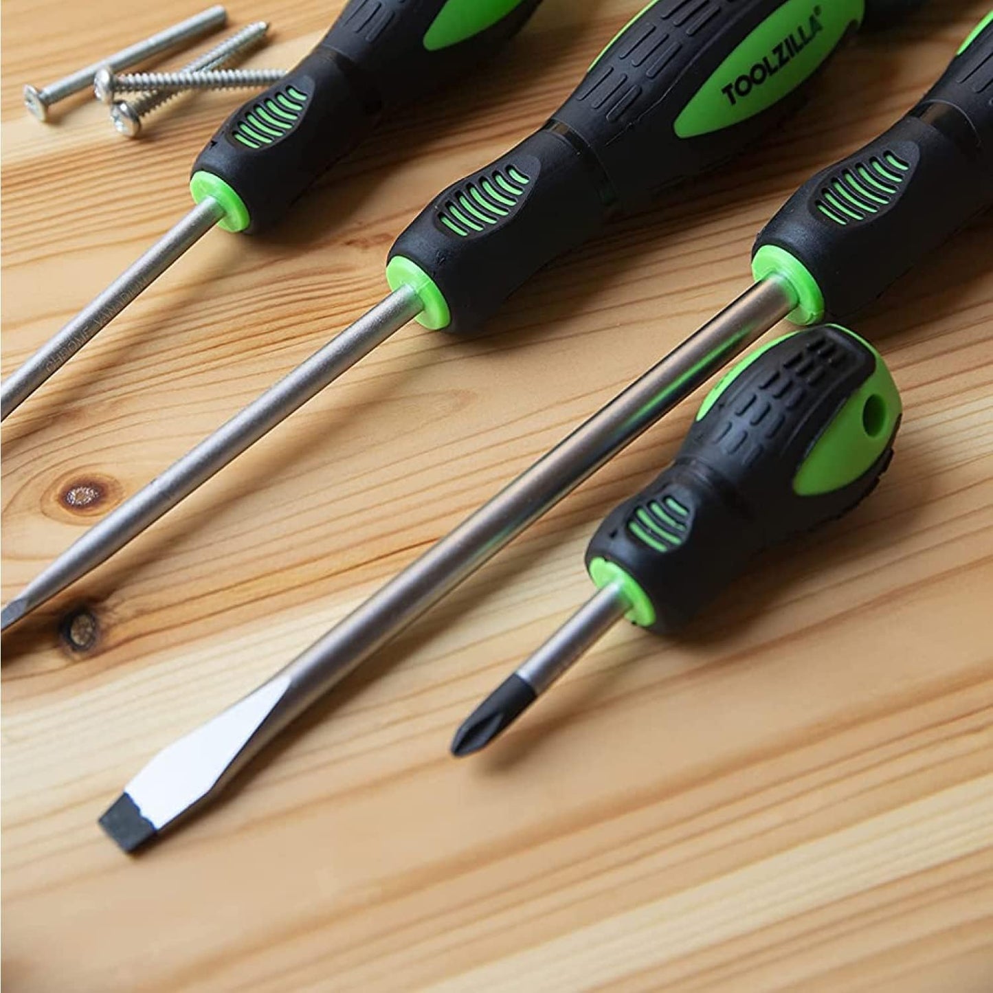 TOOLZILLA Professional Screwdriver Set 36 Piece Magnetic Screwdriver Tool Set for DIY Hand Tools. Durable Magnetic Screwdriver Set with Heavy Duty Bit Drivers, Draper Screwdrivers Set