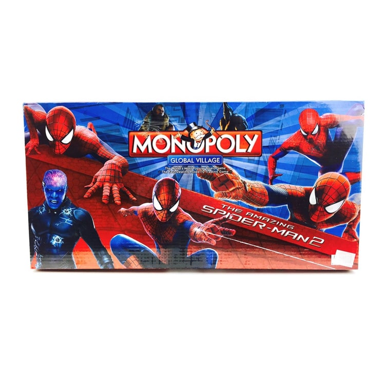 Monopoly Global Village Board Game -The Amazing Spiderman 2 Edition