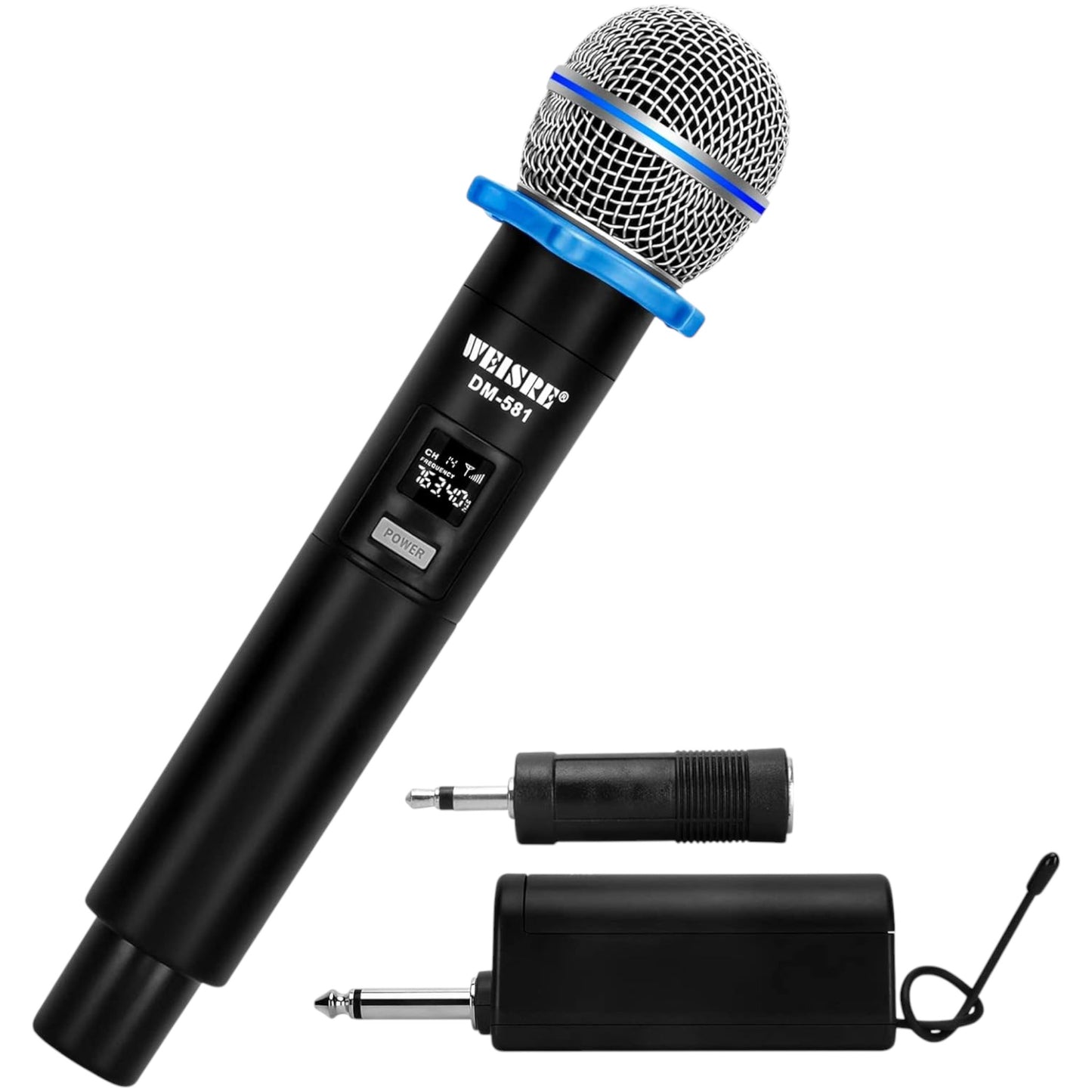 QiCheng&LYS Dynamic vocal microphone, professional unidirectional hand microphone for karaoke scene, vocal recording (DM-581)