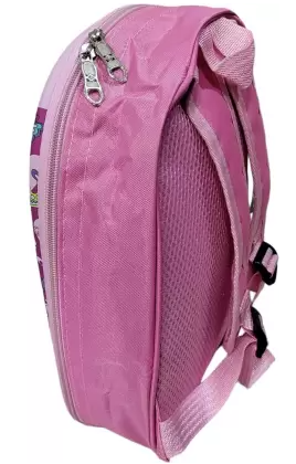 kidsmuch 3D Cartoon Design School Backpack/Travel Bag for Kids Backpack (Black, Purple)