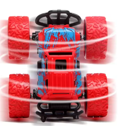Kid Toys RC Car Monster Trucks Four-wheel Drive Stunt Car Children Rotate Boys and Girls Gifts Inertia Toys monster Kids Toys