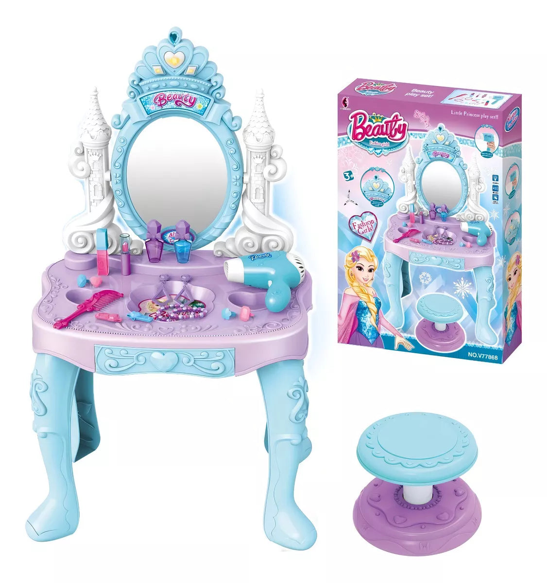 Toy Vanity Makeup Dressing Table