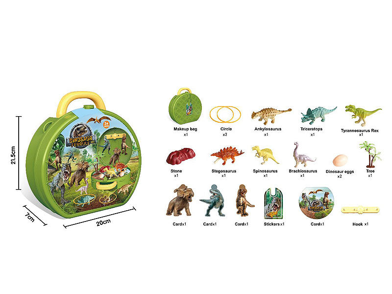 Dinosaurs Carry Case Set