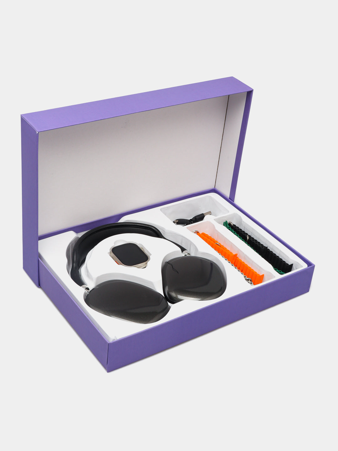 Y53 Ultra 3 Combo Set, Series 8 Ultra Smartwatch, 4 Osean Straps With Air Max Headphone
