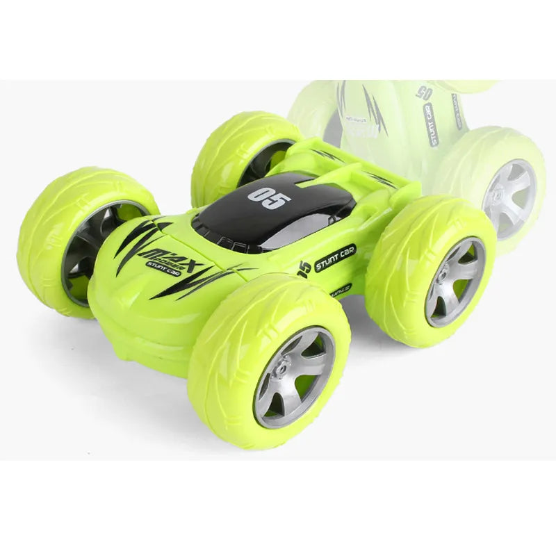 Remote Control Car Truck RC Cars Stunt Toy 4WD 2.4Ghz Double Sided 360° Rotating Electric Model Kids Xmas Toy Cars for Boys Gift