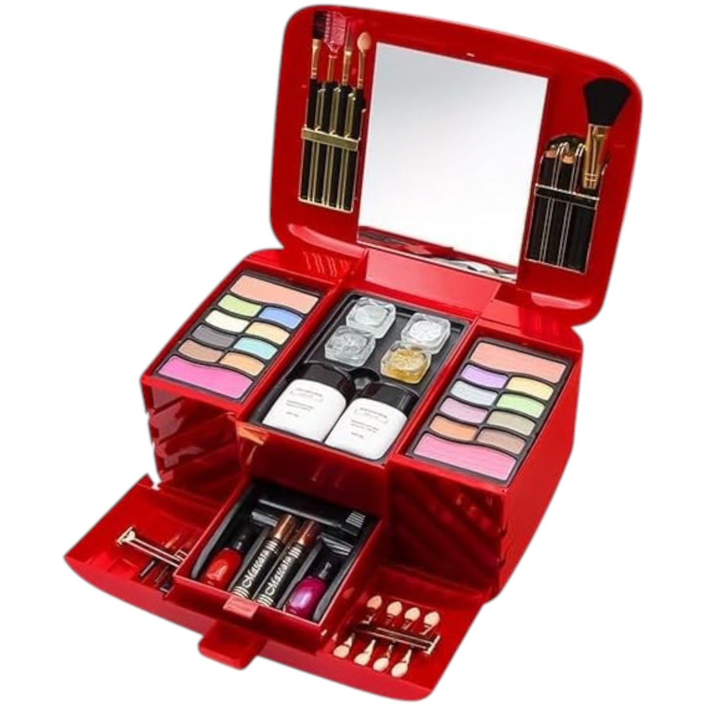 ADS Waterproof Long lasting 24H Fashion Color Makeup Kit with Liner and Rubber Band