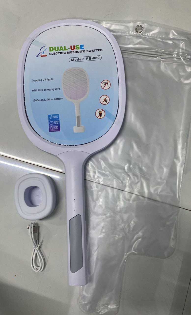 FB-880 Dual-Use Electric Mosquito Swatter