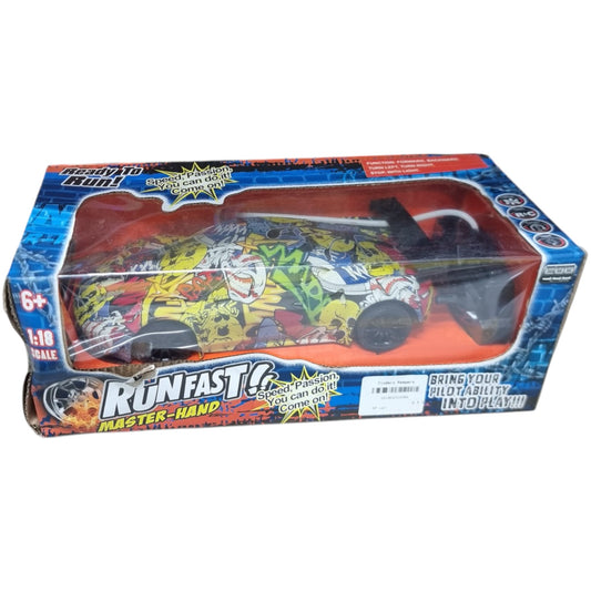 BATTERY OPERATED RC RACER GRAFFITI 35cm
