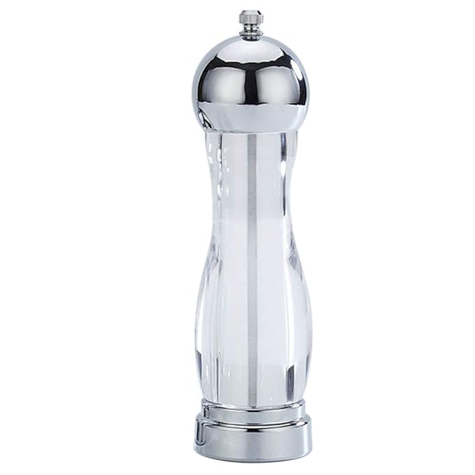 Portable Manual Salt Pepper Mill Grinder Tool for Kitchen BBQ Barbecue Camping Spices Container