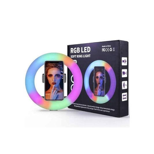 MJ33 RGB LED Soft Ring Light